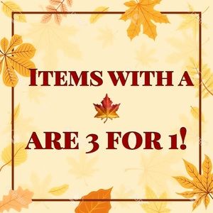 Happy Fall Sale!